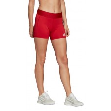 adidas Women's Alphaskin Short Volleyball Team Power Red/White Tights adidas Women's Alphaskin Short Volleyball Team Power Red/White Tights