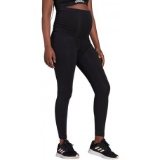adidas Women's Badge of Sport Essentials Cotton Maternity Black/White Leggings