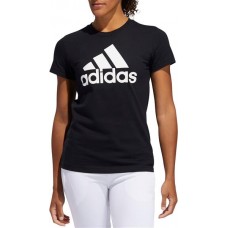 adidas Women's Basic Badge of Sport Black T-Shirt adidas Women's Basic Badge of Sport Black T-Shirt