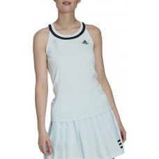 adidas Women's Club Tennis Tank Almost Blue Top