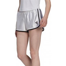 adidas Women's Club Tennis White/Silver/Black Shorts adidas Women's Club Tennis White/Silver/Black Shorts