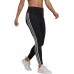 adidas Women's Designed to Move High-Rise 3-Stripes 7/8 Sport Black/White Tights adidas Women's Designed to Move High-Rise 3-Stripes 7/8 Sport Black/White Tights