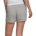 adidas Women's Essential Slim White/Medium Grey Heather Shorts