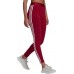 adidas Women's Essentials 3-Stripes Legacy Burgundy Leggings adidas Women's Essentials 3-Stripes Legacy Burgundy Leggings