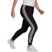 adidas Women's Essentials Fleece 3-Stripes Black/White Pants adidas Women's Essentials Fleece 3-Stripes Black/White Pants