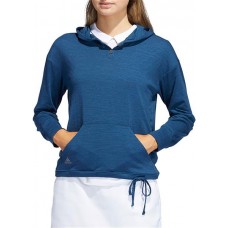 adidas Women's Essentials Slub Recycled Golf Crew Navy/Blue Rush Hoodie adidas Women's Essentials Slub Recycled Golf Crew Navy/Blue Rush Hoodie