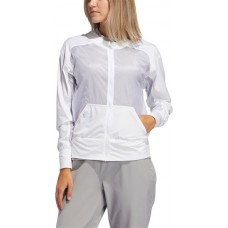 adidas Women's Full-Zip Golf White Jacket adidas Women's Full-Zip Golf White Jacket