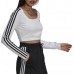 adidas Women's Long Sleeve White Shirt
