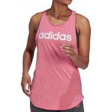 adidas Women's Loose Logo Tank Rose Tone/White Top