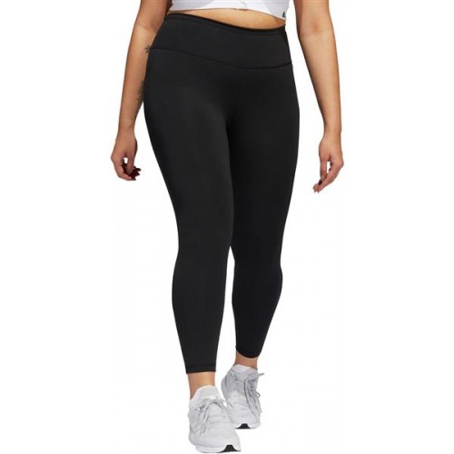 Adidas Women's Optime Training 7/8 Tights Plus Black Size Adidas Women's Optime Training 7/8 Tights Plus Black Size