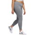 Adidas Women's Optime Training 7/8 Tights Plus Dark Grey Heather Size Adidas Women's Optime Training 7/8 Tights Plus Dark Grey Heather Size