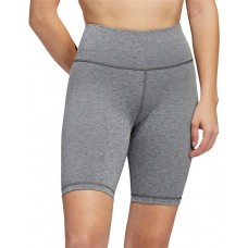 adidas Women's Optime Training Bike Short Dark Grey Heather Tights
