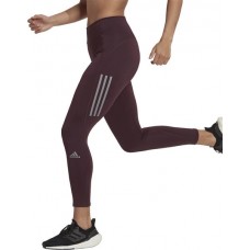 adidas Women's Own the Run 7/8 Running Shadow Maroon Leggings