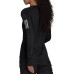 adidas Women's Own the Run Long Sleeve Black Tee adidas Women's Own the Run Long Sleeve Black Tee