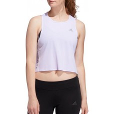 adidas Women's Own The Run Tank Purple Tint Top
