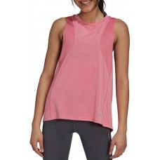 adidas Women's Own the Run Tank Rose Tone Top