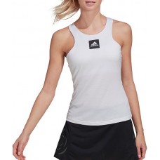 adidas Women's Paris Tennis Y-Tank White/Black Top adidas Women's Paris Tennis Y-Tank White/Black Top