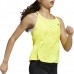 adidas Women's Parley Run Fast Running Tank Beam Yellow Top adidas Women's Parley Run Fast Running Tank Beam Yellow Top