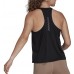 adidas Women's Parley Run Fast Running Tank Black Top