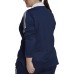 adidas Women's Plus Size Tiro 21 Track Team Navy Blue Jacket adidas Women's Plus Size Tiro 21 Track Team Navy Blue Jacket