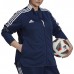 adidas Women's Plus Size Tiro 21 Track Team Navy Blue Jacket adidas Women's Plus Size Tiro 21 Track Team Navy Blue Jacket