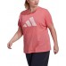 adidas Women's Plus Winner's 2.0 Hazy Rose T-Shirt adidas Women's Plus Winner's 2.0 Hazy Rose T-Shirt