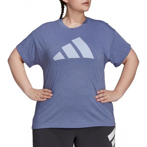 adidas Women's Plus Winner's 2.0 Orbit Violet Melange T-Shirt adidas Women's Plus Winner's 2.0 Orbit Violet Melange T-Shirt