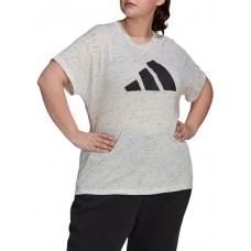 adidas Women's Plus Winner's 2.0 White T-Shirt