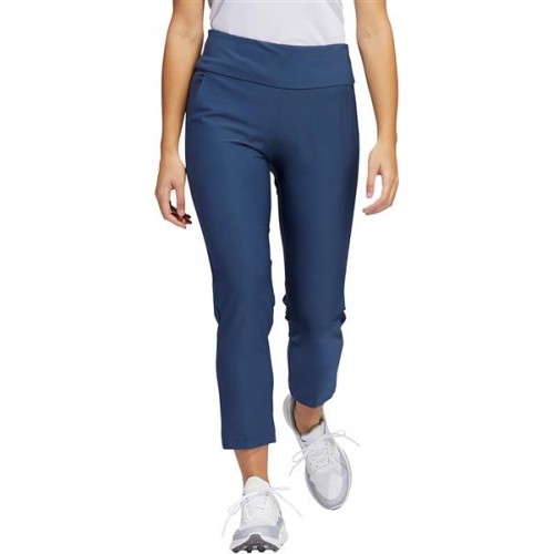 adidas Women's Pull-On Ankle Golf Crew Navy Pants adidas Women's Pull-On Ankle Golf Crew Navy Pants