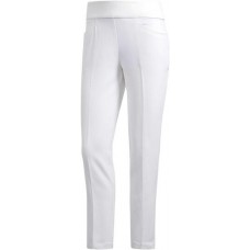 adidas Women's Pull-On Ankle Golf White Pants adidas Women's Pull-On Ankle Golf White Pants