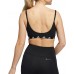 adidas Women's Purebare Light Support Black/White Bra