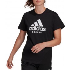 adidas Women's Soccer Logo Black T-Shirt