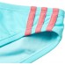 adidas Women's Sport Hipster Bikini Aqua/Pink Bottoms adidas Women's Sport Hipster Bikini Aqua/Pink Bottoms