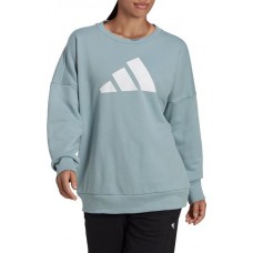adidas Women's Sportswear 3 Bar Magic Grey Sweatshirt adidas Women's Sportswear 3 Bar Magic Grey Sweatshirt