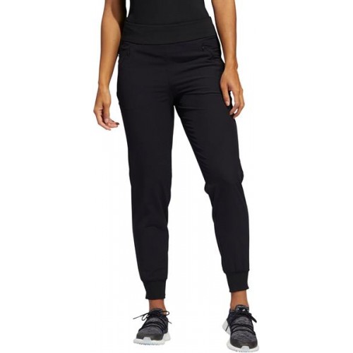 adidas Women's Stretch Woven Golf Black Joggers adidas Women's Stretch Woven Golf Black Joggers