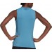 adidas Women's Tennis Match Tank Hazy Blue/White Top adidas Women's Tennis Match Tank Hazy Blue/White Top