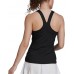 adidas Women's Tennis Y-Tank Black Top adidas Women's Tennis Y-Tank Black Top