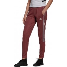 adidas Women's Tiro 21 Track Quiet Crimson/White Pants adidas Women's Tiro 21 Track Quiet Crimson/White Pants