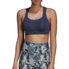 adidas Women's TLRD Impact Training High-Support Shadow Navy Bra