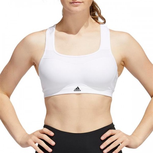 adidas Women's TLRD Impact Training High-Support White/Black Bra adidas Women's TLRD Impact Training High-Support White/Black Bra