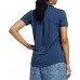 adidas Women's Ultimate 365 Golf Crew Navy Polo adidas Women's Ultimate 365 Golf Crew Navy Polo
