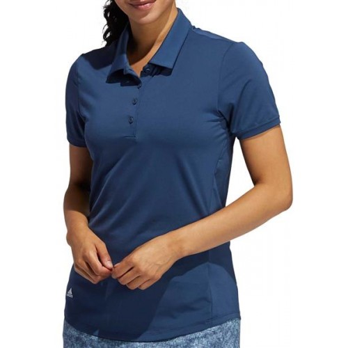 adidas Women's Ultimate 365 Golf Crew Navy Polo adidas Women's Ultimate 365 Golf Crew Navy Polo