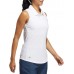 Adidas Women's Ultimate 365 Sleeveless Polo White Shirt