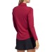 adidas Women's Ultimate365 Sun Protection Long Sleeve Golf Legacy Burgundy Shirt adidas Women's Ultimate365 Sun Protection Long Sleeve Golf Legacy Burgundy Shirt