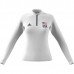 adidas Women's USA Volleyball Aeroready 1/4 Zip White Jersey