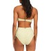Billabong Little Whispers Hi Retro Bikini Lime Bottoms