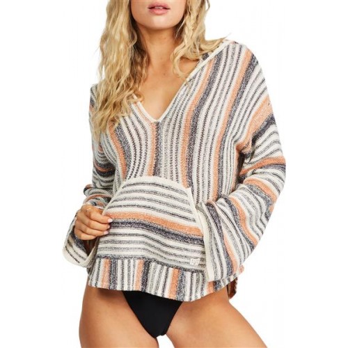 Billabong Women's Baja Beach Toffee Sweater Billabong Women's Baja Beach Toffee Sweater