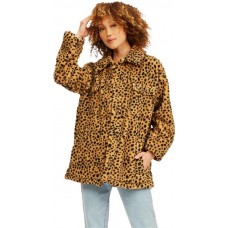 Billabong Women's Fairbanks Fleece Gold Jacket