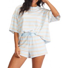 Billabong Women's Feeling Free Morning Sky T-Shirt