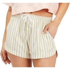 Billabong Women's Road Trippin Yarn-Dyed Elastic Salt Crystal Shorts